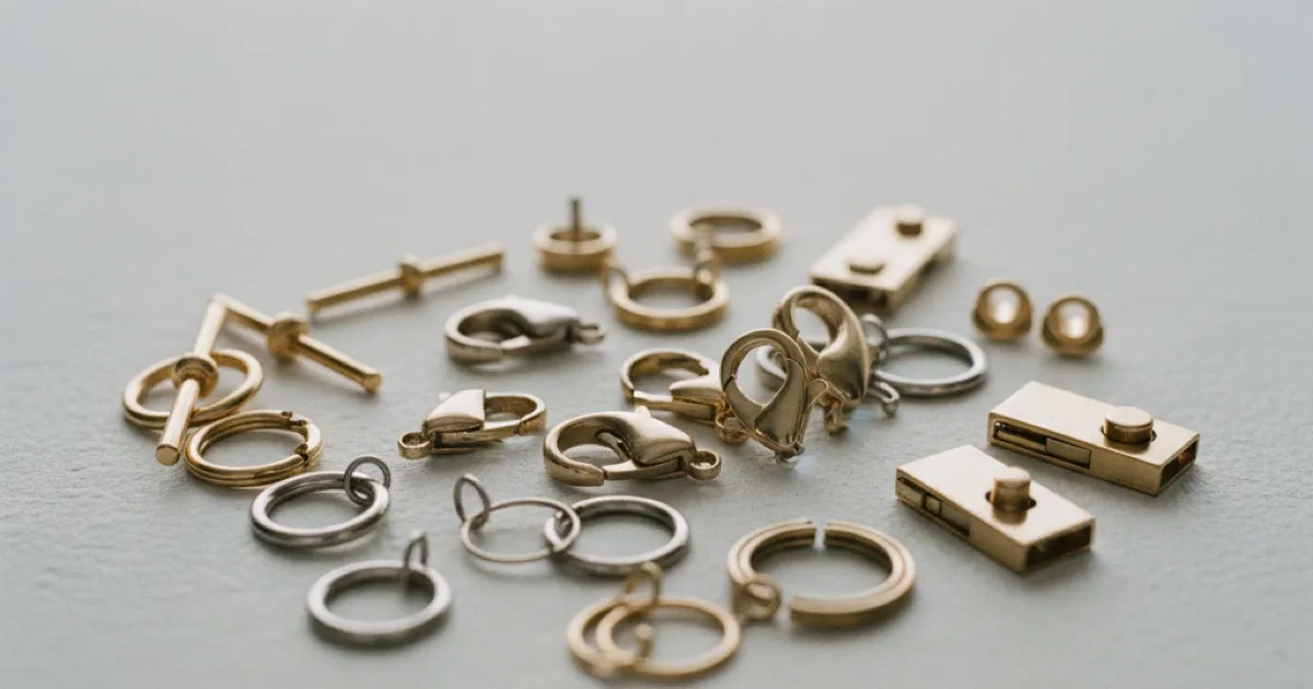 Types of Jewelry Clasps: A Visual Guide to Every Style